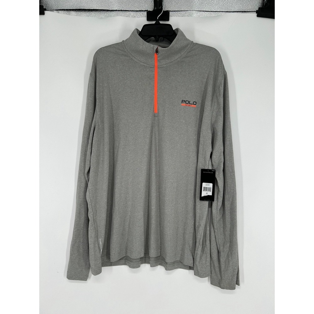 Polo Sport Ralph Lauren Jacket Men XXL 2XL 1/4 Quarter Zip Performance Golf Logo
